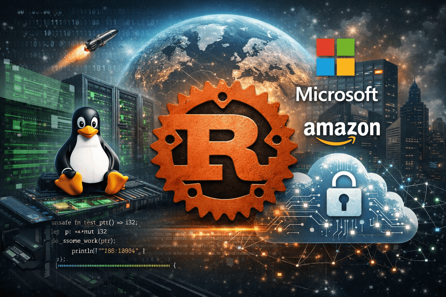 Why Rust Is Being Adopted by Linux, Microsoft, and Amazon - Featured image
