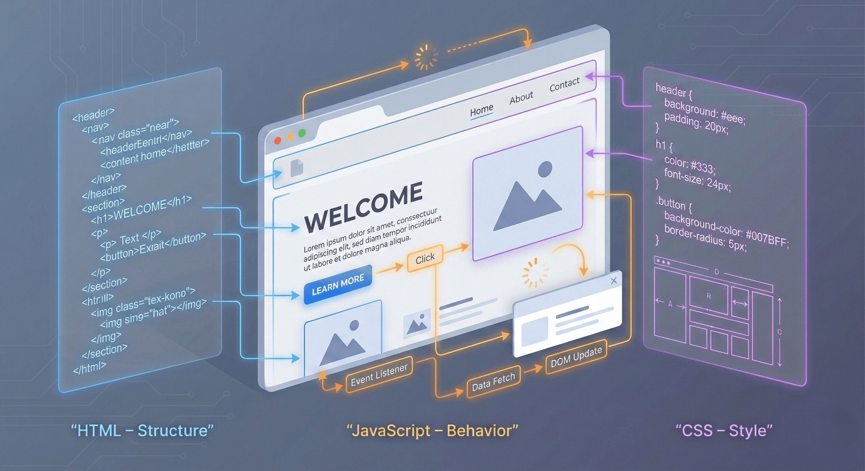 The Holy Trinity Of The Web - Featured image